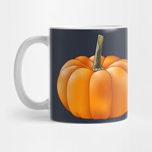 A Short Pumpkin (Blue) Mug